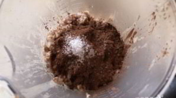 густая шоколадная каша