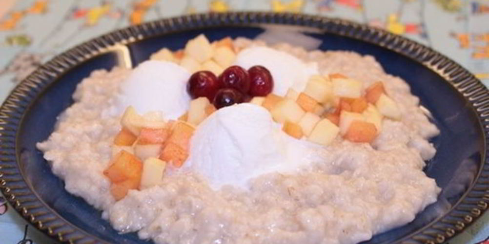 Рецепт каши фруктовой корзинка