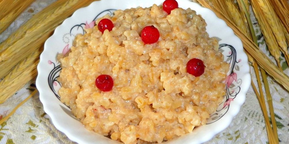 Рецепт каши из булгура на молоке