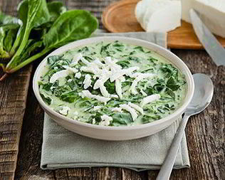 Каша из шпината в мультиварке