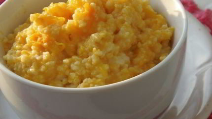 Каша из тыквы с пшеном на молоке