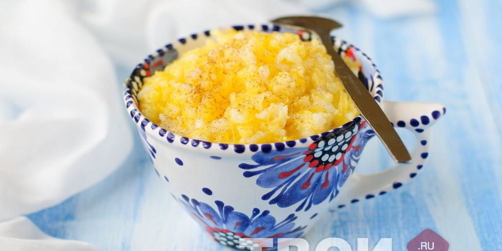 Рецепт каши из тыквы в мультиварке