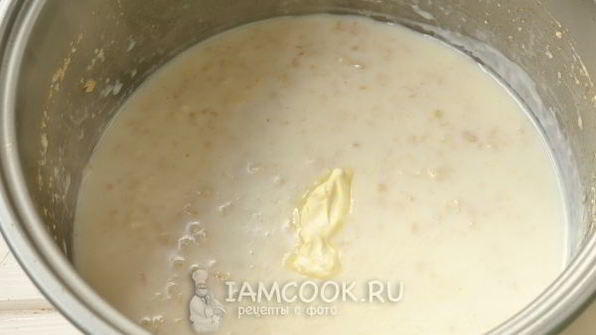каша на молоке в мультиварке