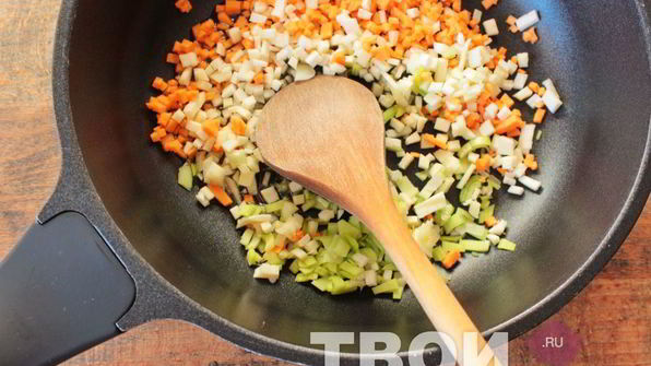 каша с овощами