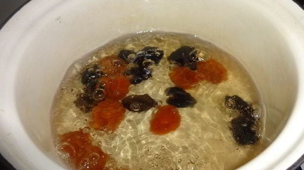 каша с сухофруктами