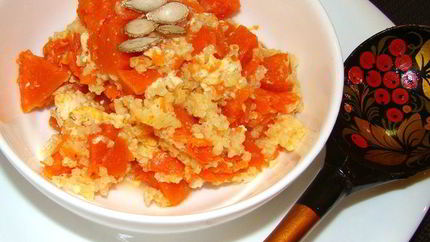 Каша тыквенная с пшеном