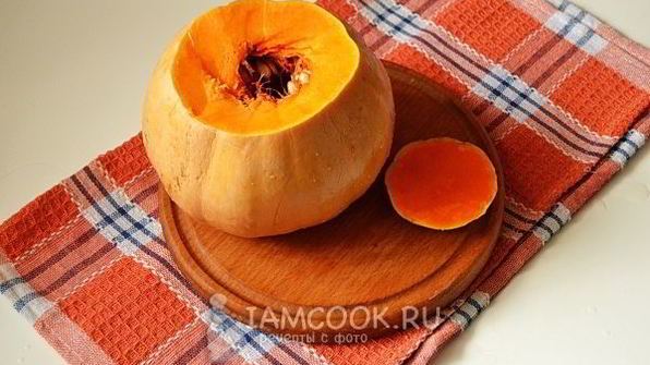 каша в тыкве, запеченная в духовке