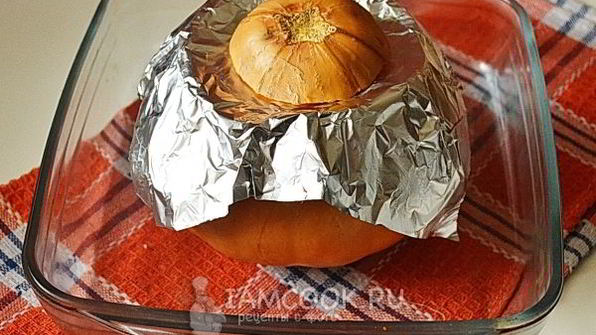 каша в тыкве, запеченная в духовке