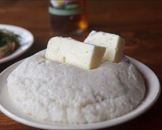 Мамалыга по-абхазски