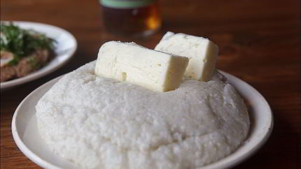 Мамалыга по-абхазски