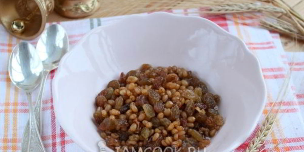 Рецепт кутьи в мультиварке