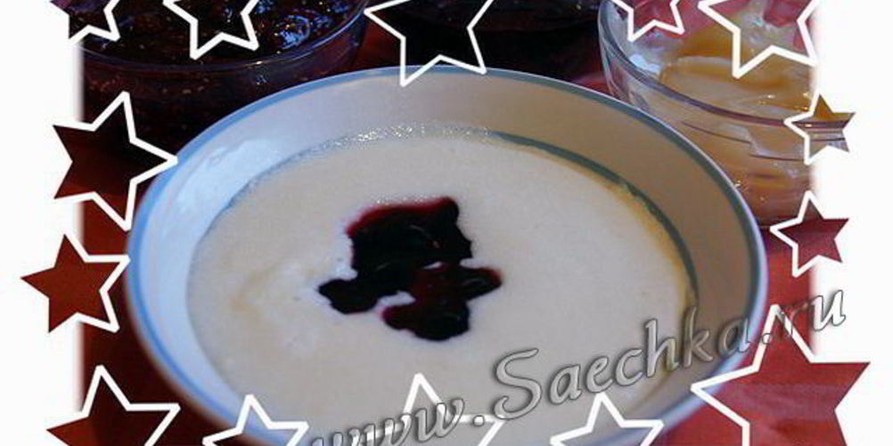 Рецепт манной каши