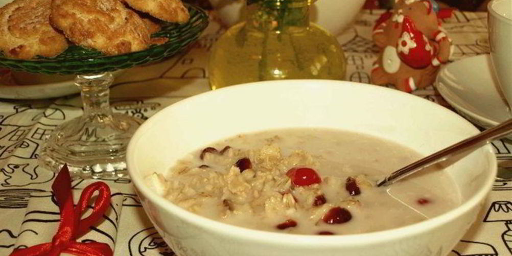 Рецепт овсяной каши на кокосовом молоке