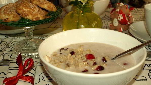 овсяная каша на кокосовом молоке
