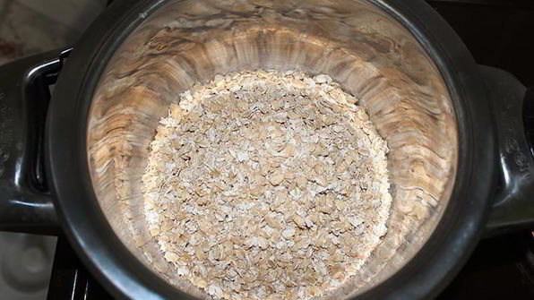 овсяная каша с бананом