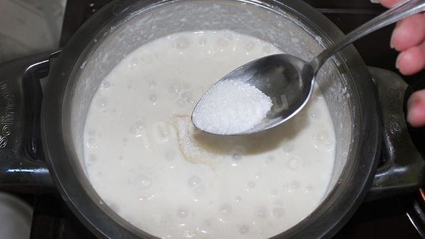 овсяная каша с бананом