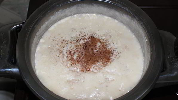 овсяная каша с бананом