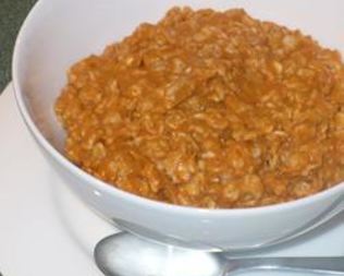 Овсяная каша с тыквой