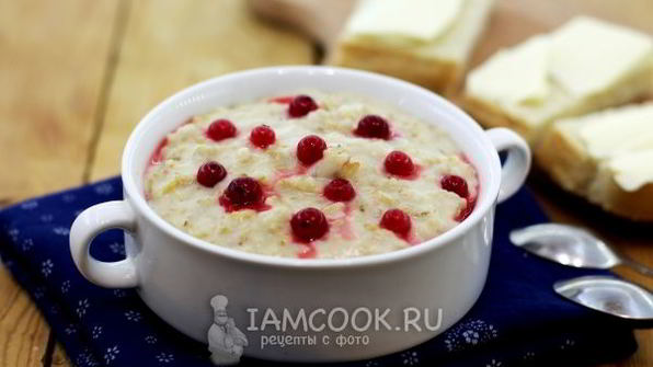 овсяная каша в мультиварке