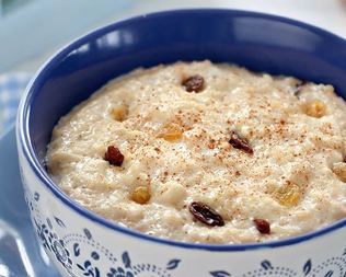 Овсянка с яблоками