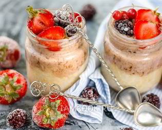 Шоколадная овсяная каша