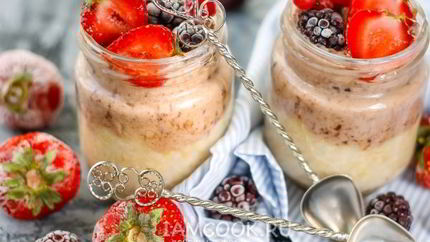 Шоколадная овсяная каша