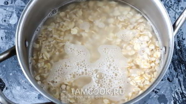 шоколадная овсяная каша