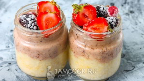 шоколадная овсяная каша