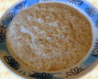 Каши на воде