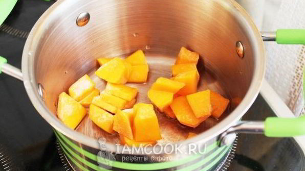 пшеничная каша с тыквой