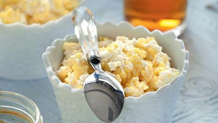 Пшенная каша с творогом