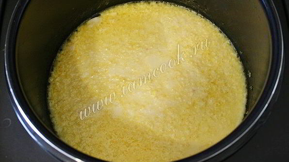 пшенная каша в мультиварке