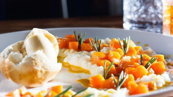 рисовая каша с тыквой