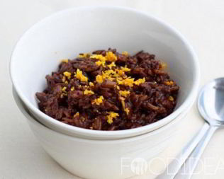 Шоколадная рисовая каша