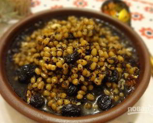 Рождественская кутья с медовой водой