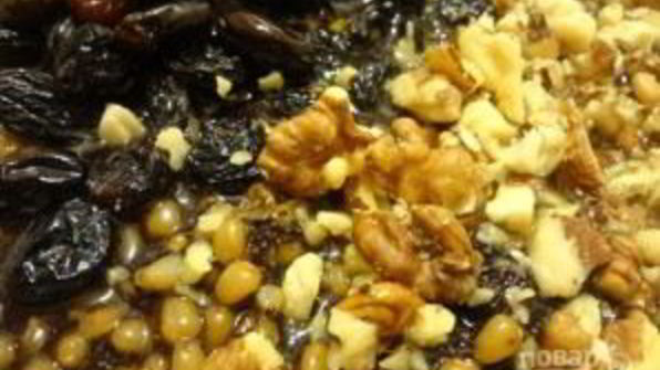 рождественская кутья с медовой водой