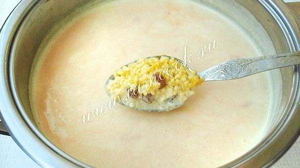 тыквенная каша с пшеном