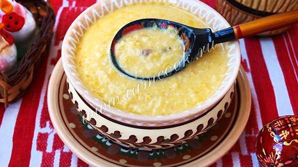 тыквенная каша с пшеном