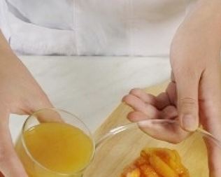 Абрикосовый напиток с киви