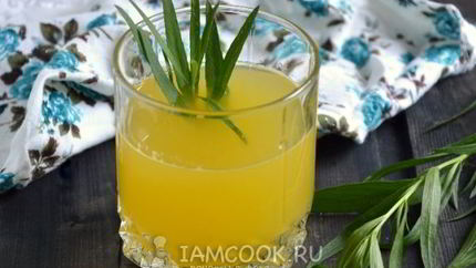 Апельсиновый напиток с эстрагоном