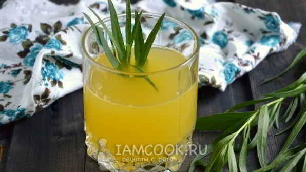 апельсиновый напиток с эстрагоном