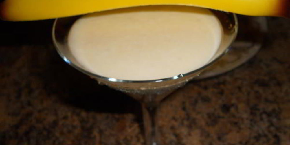 Рецепт бананового коктейля