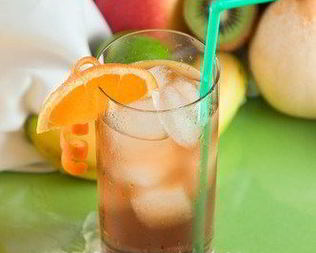 Апельсиновый холодный чай