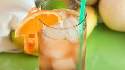 Апельсиновый холодный чай