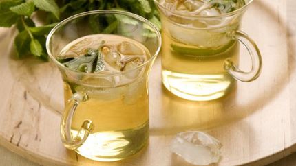 Чай мятный с медом