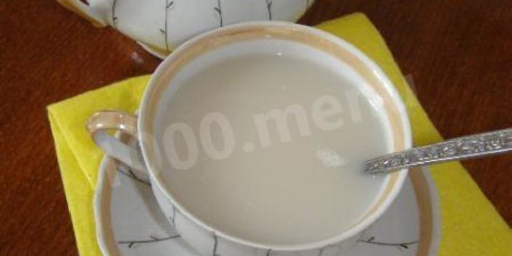 Рецепт чая с молоком