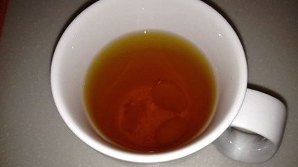 Черный чай с шафраном и кумкватом