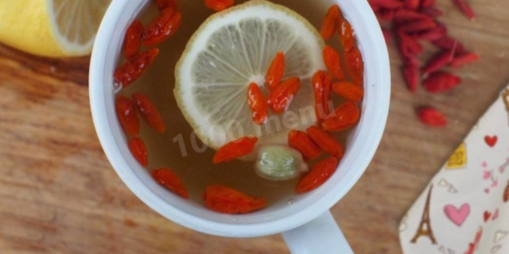 Рецепт черного чая с ягодами годжи