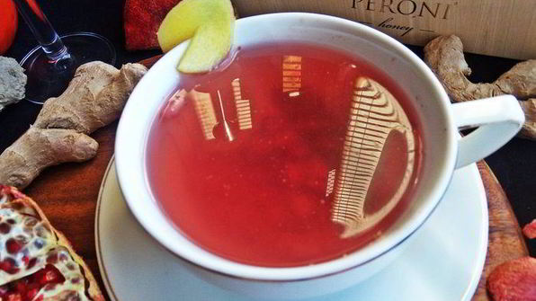 имбирно-гранатовый чай
