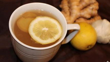 Имбирный чай с чесноком